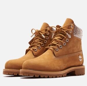 Jimmy Choo X Timberland Men's Swarovski Crystal Nubuck Boots - EU47/US14